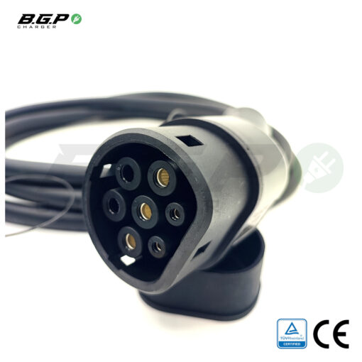 Alternative view of כבל טעינה לרכב חשמלי 7KW סוג 7