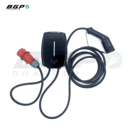 Alternative view of עמדת טעינה לרכב חשמלי 11KW סוג 17