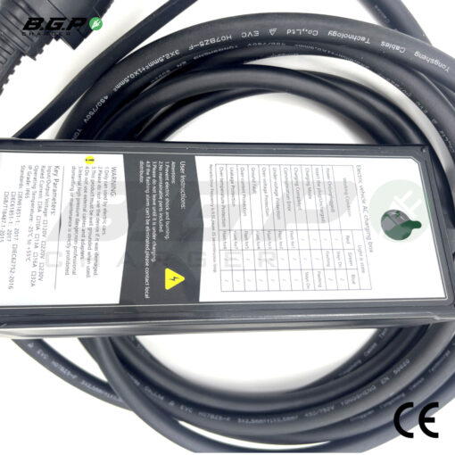 ⁦עמדת טעינה ניידת לרכב חשמלי 3.5KW סוג 4⁩ – תמונה ⁦3⁩